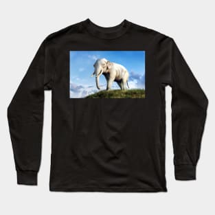 White Elephant Long Sleeve T-Shirt